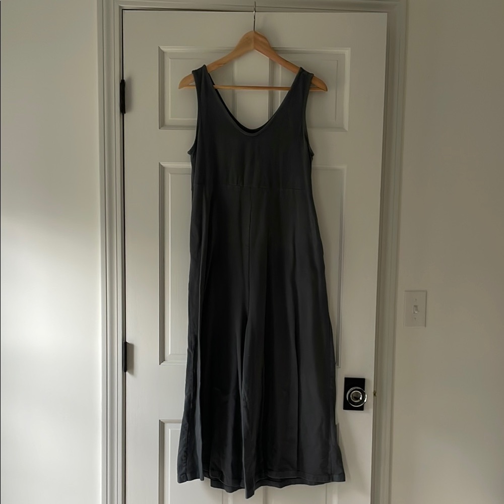 Mien grey jersey jumpsuit, size M